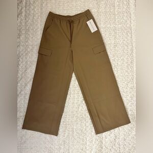 Athleta Tan Wide-Leg Pants
